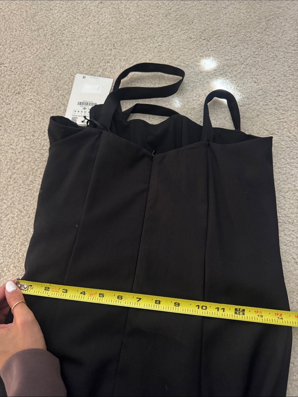Zara limited edition corset wool blend dress - Picture 9 of 9
